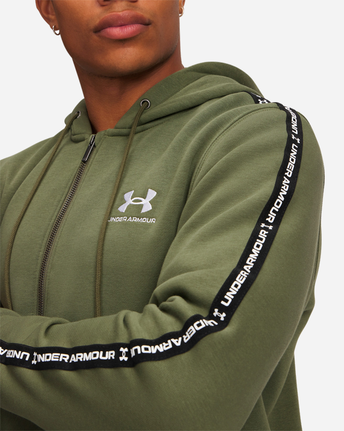 Flísové tričko Under Armour Icon Fleece Taping M 77-1390298-0390