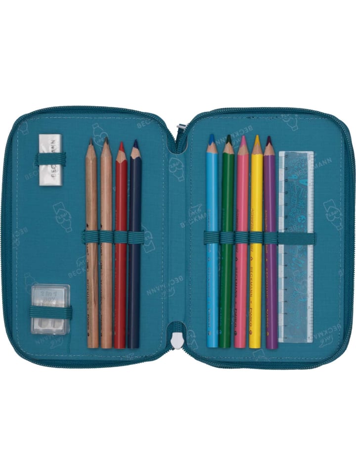 BECKMANN Beckmann 3-Fächrige Federmappe Jungle game günstig kaufen onesize