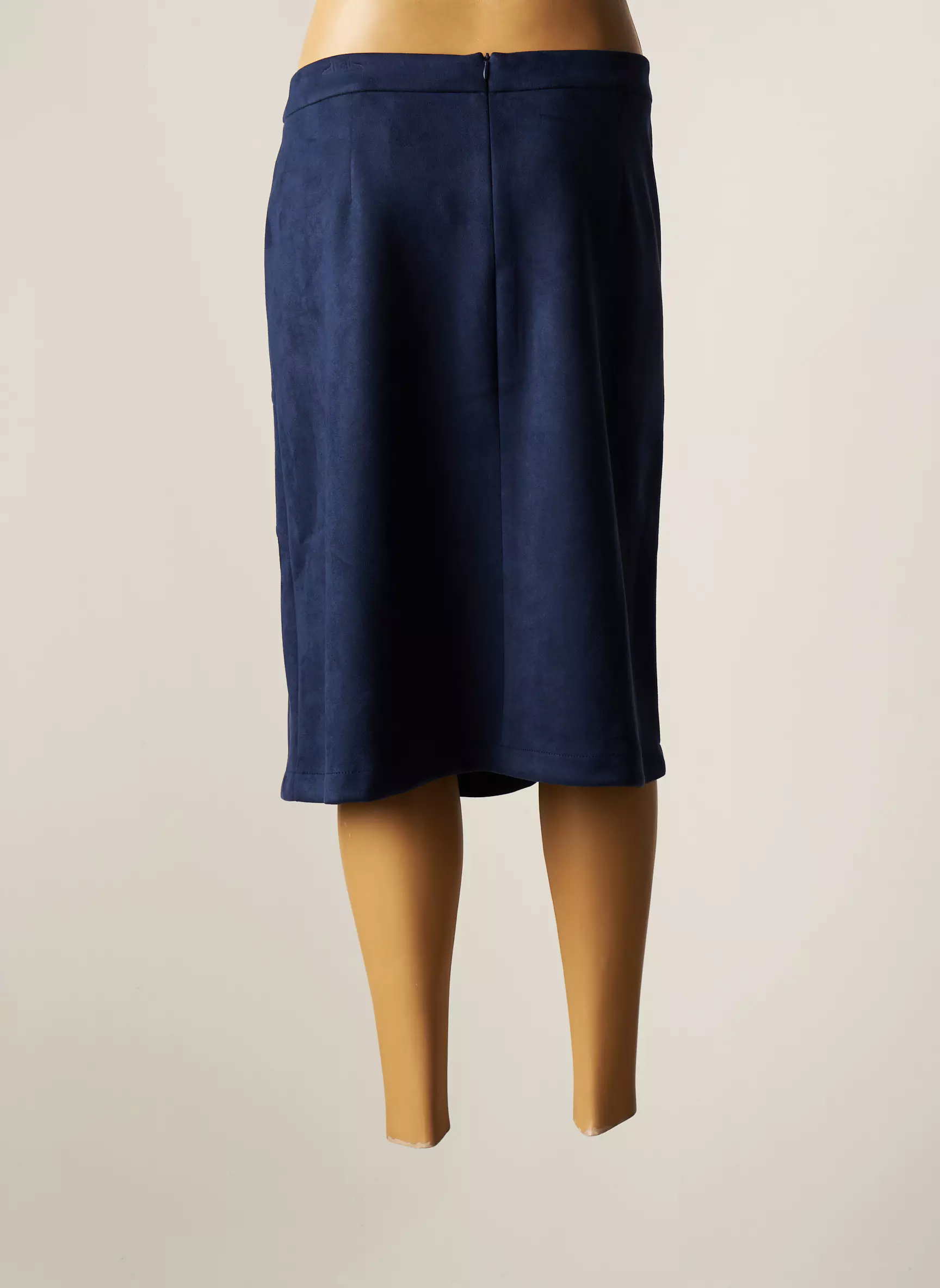 Christine Laure Jupes Mi Longues Femme couleur bleu