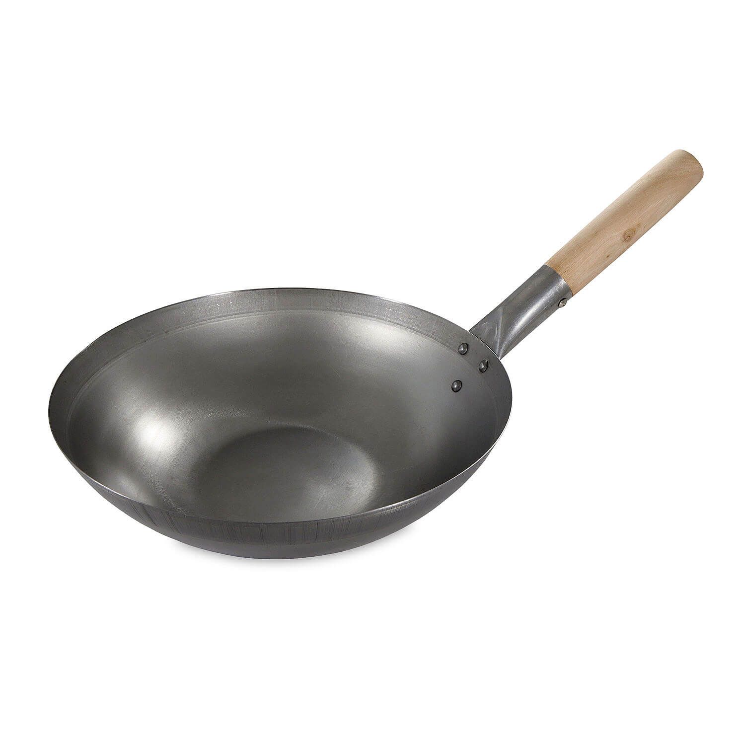 Pfanne Wok mit Stiel