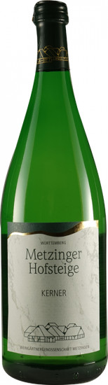 2022 Metzinger Hofsteige Kerner halbtrocken 1,0 L - Weingärtnergenossenschaft Metzingen-Neuhausen