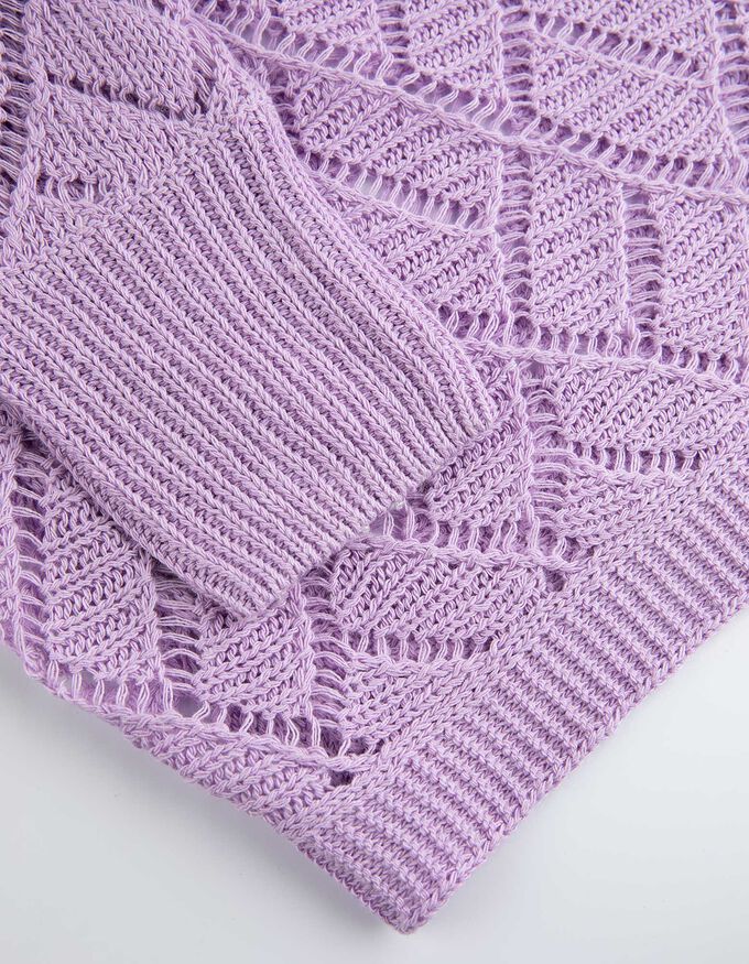 Strickpullover - Baumwoll-Mix