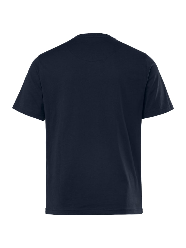 Men Plus Kurzarm T-Shirt in navy blau günstig kaufen
