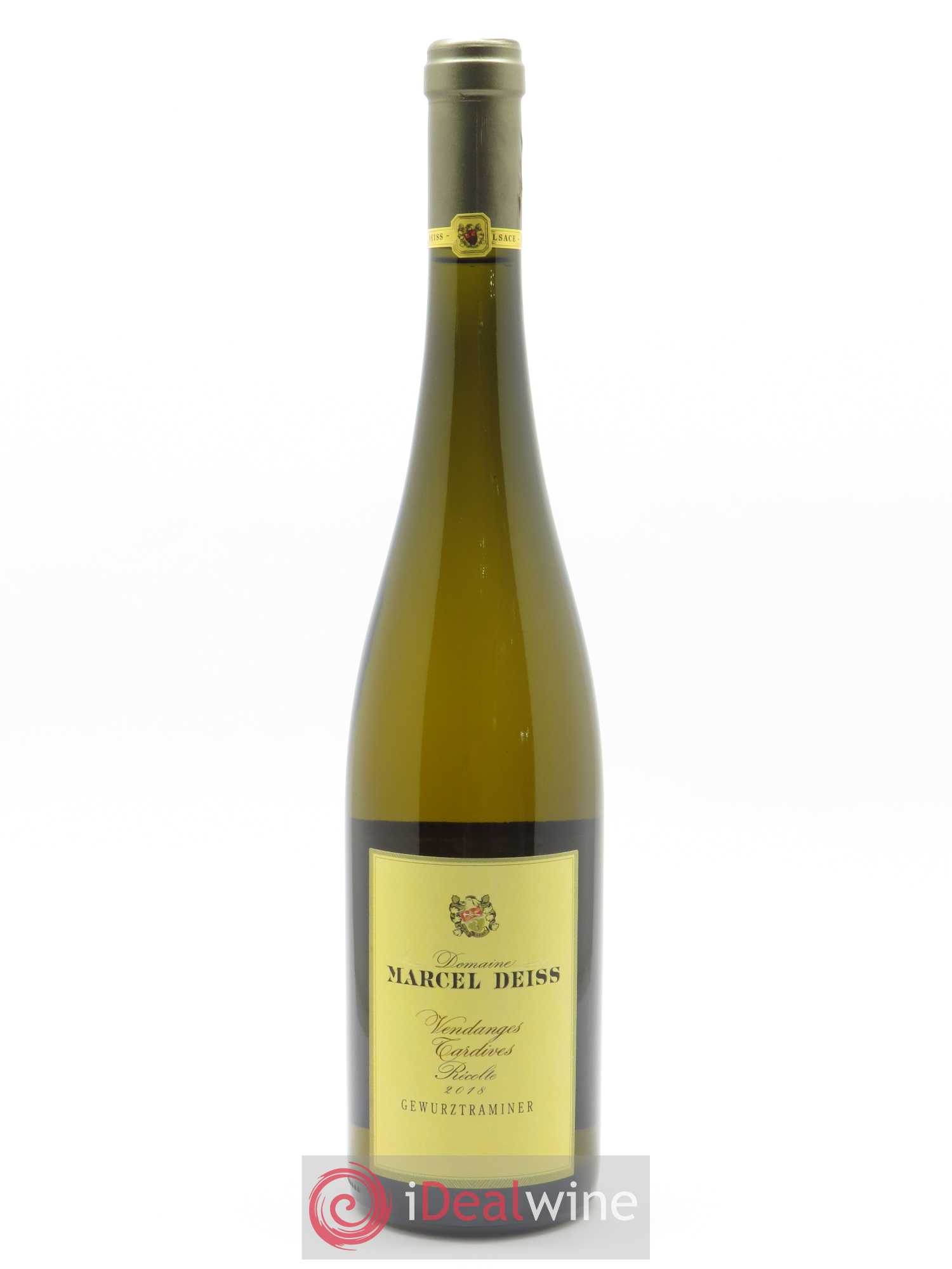 Gewurztraminer Vendanges Tardives Marcel Deiss (Domaine)  2018 - Lot de 1 Bouteille