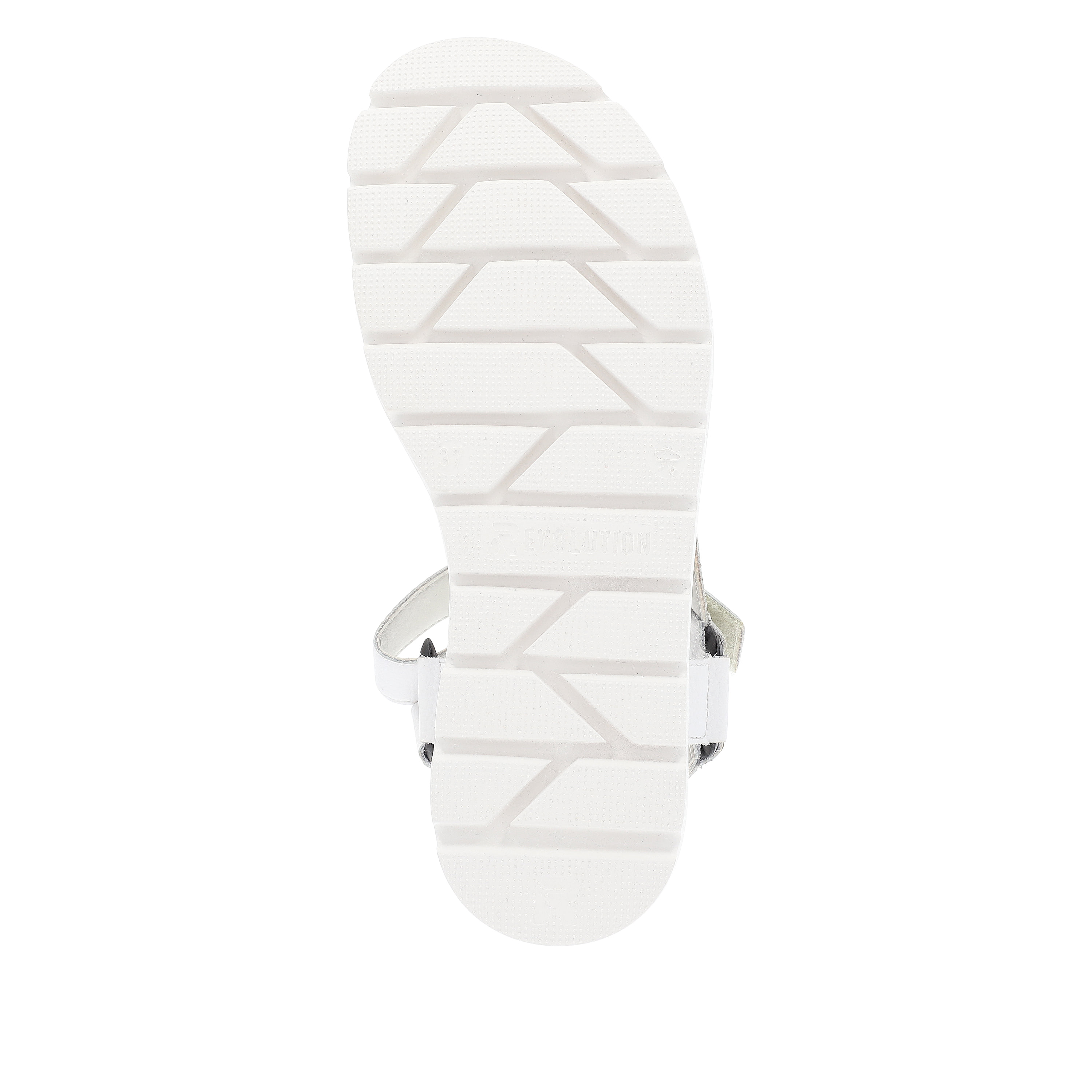 Rieker Damen Riemchensandalen pearl white