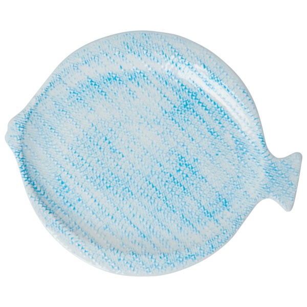 Rice - Ceramic Lunch Plate in Fish Shape - Teller