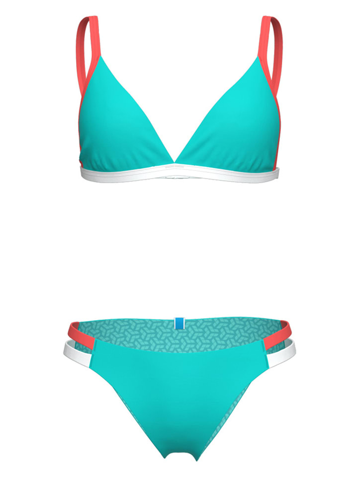 Arena Bikini in Türkis/ Orange günstig kaufen