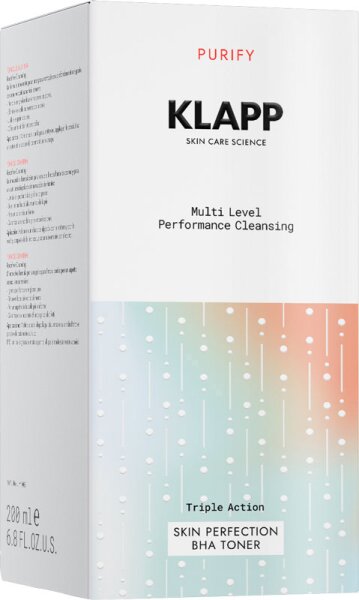 KLAPP Skin Care Science Triple Action Skin Perfection Tonic with BHA Gesichtswasser