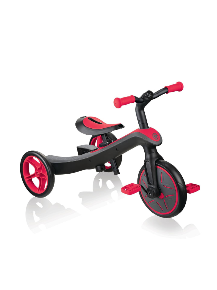 GLOBBER Kinder- Dreirad/Laufrad EXPLORER TRIKE 2in1 in schwarz-rot günstig kaufen onesize