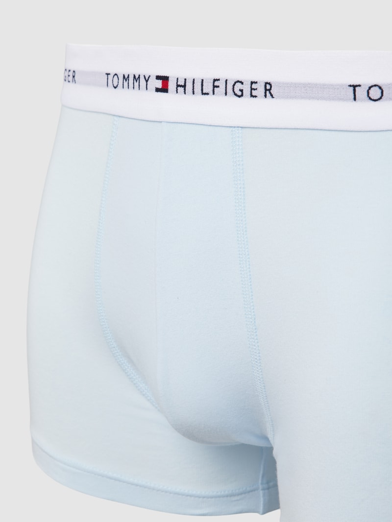 Trunks mit elastischem Logo-Bund im 3er-Pack in pink
