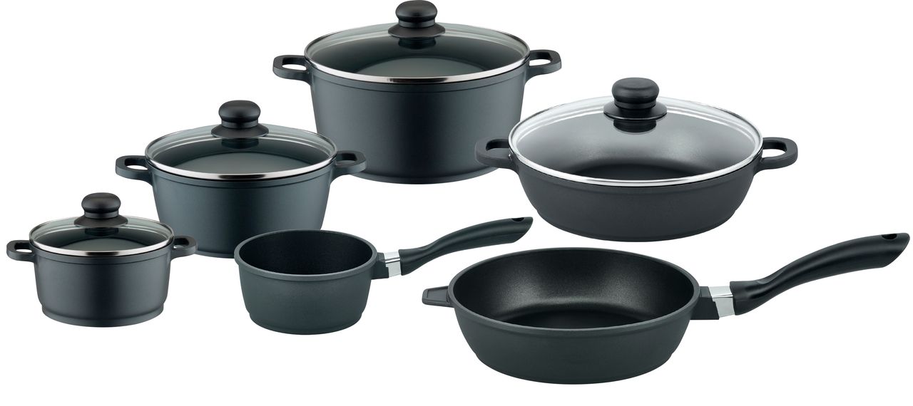 ELO Topfset Black Cast 6 teilig