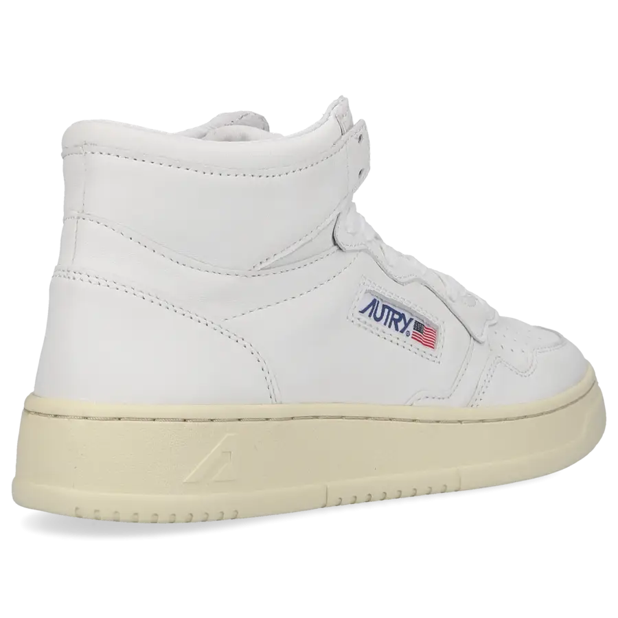 Autry - Sneaker high MEDALIST Kalbsleder - weiß