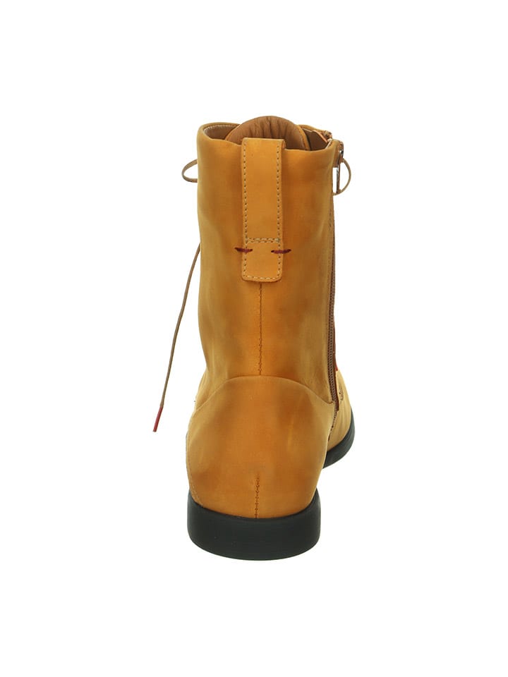Think! Leder-Boots in Gelb günstig kaufen