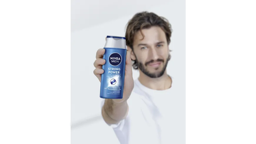 NIVEA MEN Strong Power Shampoo gesundes kräftiges Haar 250 ml