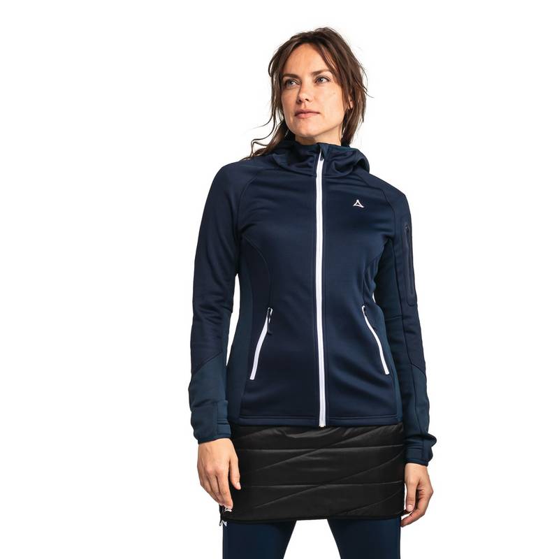 Schöffel Fleece Hoody Lodron L Fleecejacke Damen