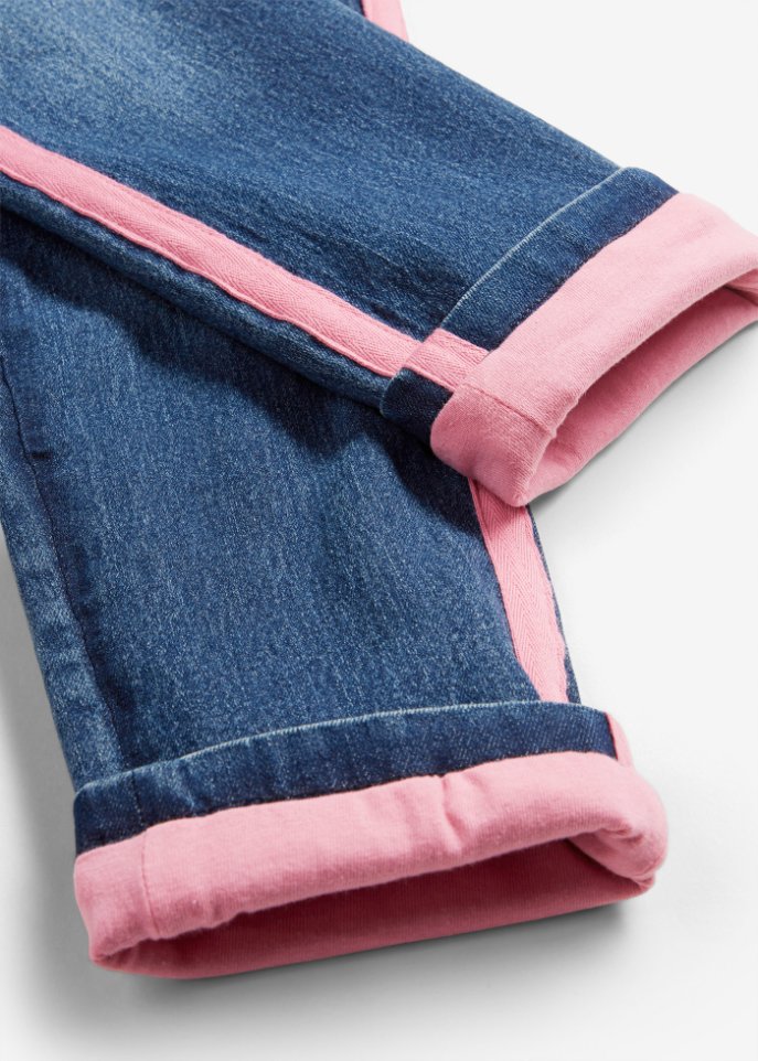 Mädchen Thermojeans mit Jerseyfutter