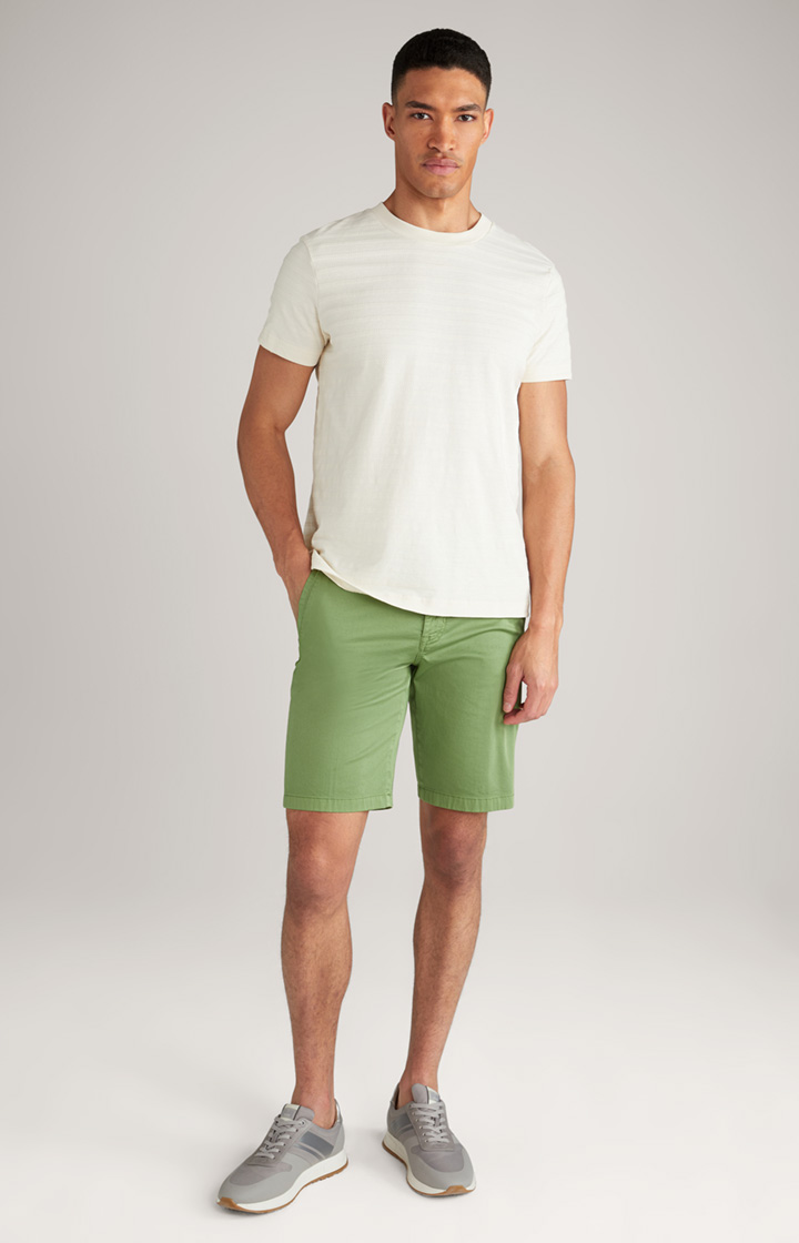 T-Shirt Carisio in Beige gestreift