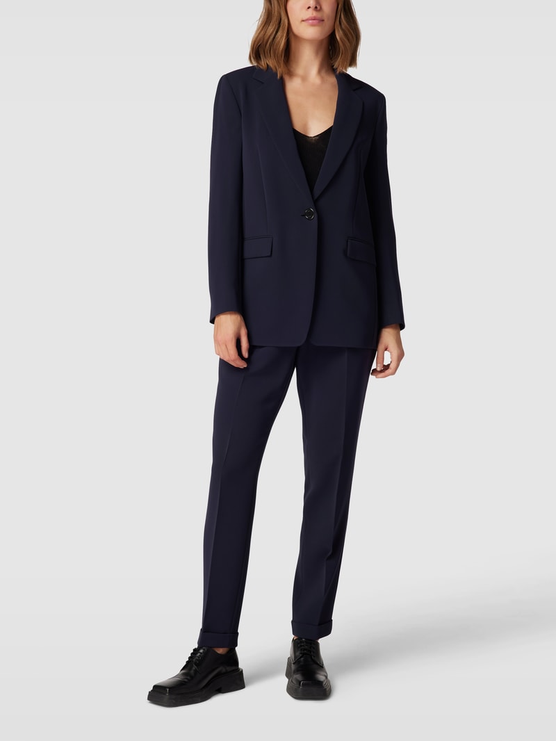 Blazer mit Reverskragen Modell 'JOCALUA' in marineblau
