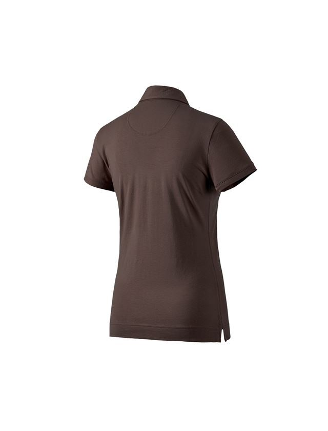 e.s. Polo-Shirt cotton stretch, Damen
