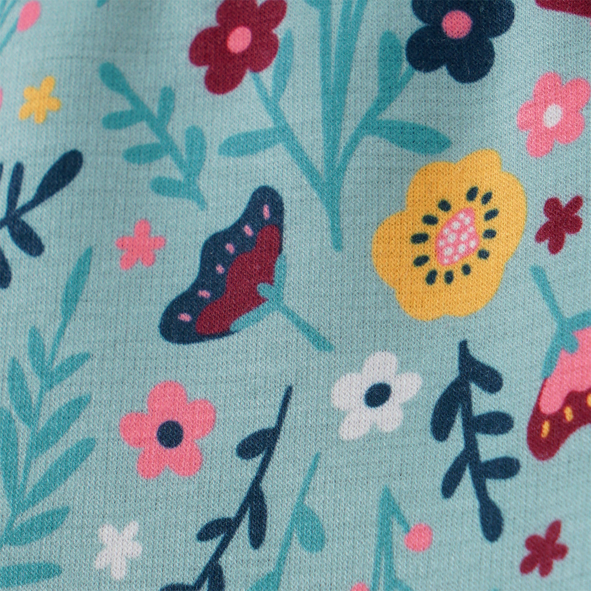 Mädchen Thermo-Leggings mit Blümchen-Print