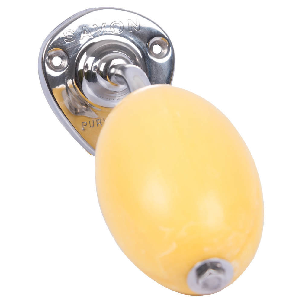 La savonnerie de nyons Savon 260g Rotatif au Parfum d'Antan etson Support Inox Savon