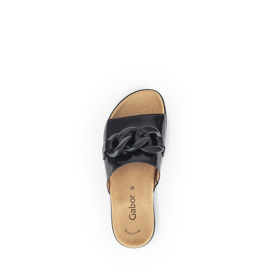 Gabor fashion Pantolette schwarz
