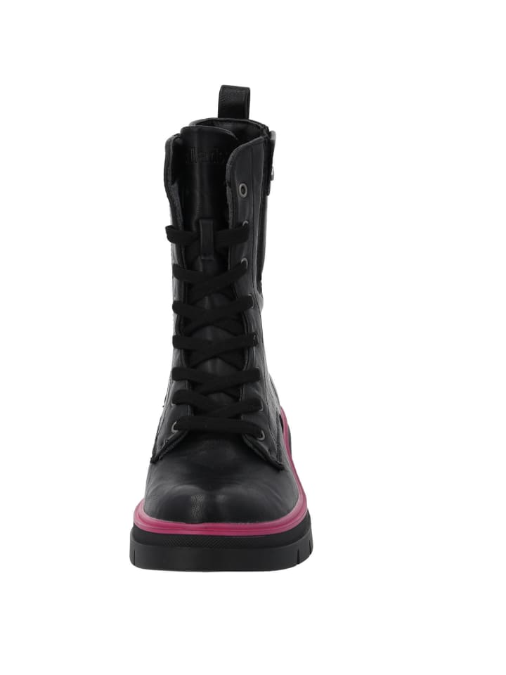 palado Schnürstiefel in black/pink günstig kaufen