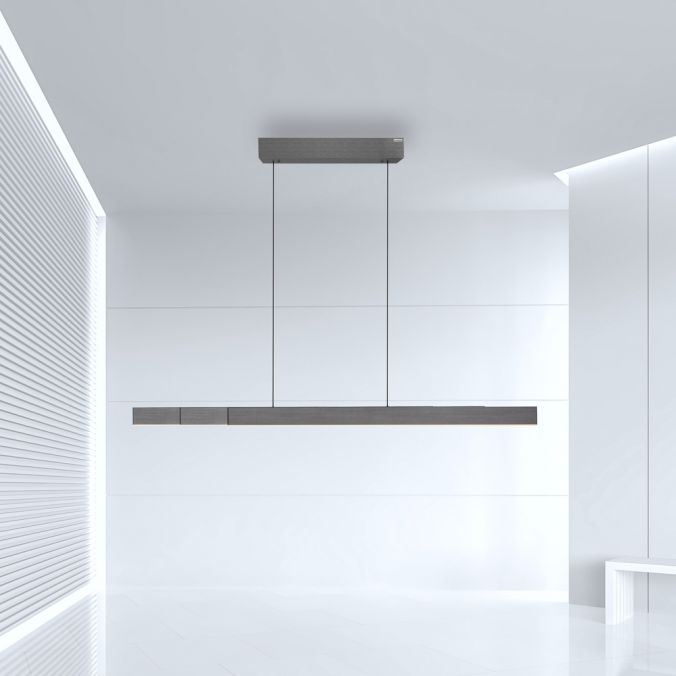 Paul Neuhaus LED Pendelleuchte Pure-Moto-Rise Grau