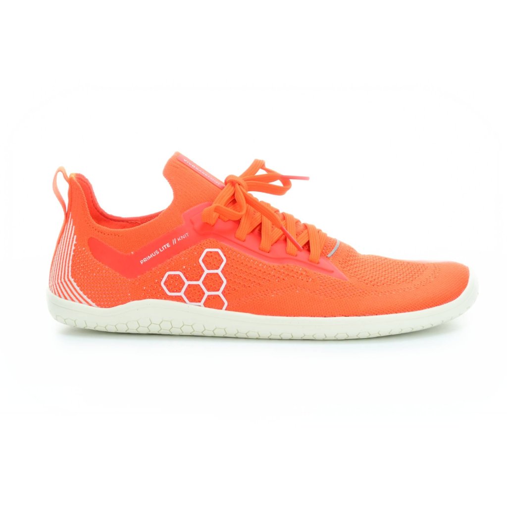Vivobarefoot Primus Lite Knit M Flame sportliche Barfußschuhe