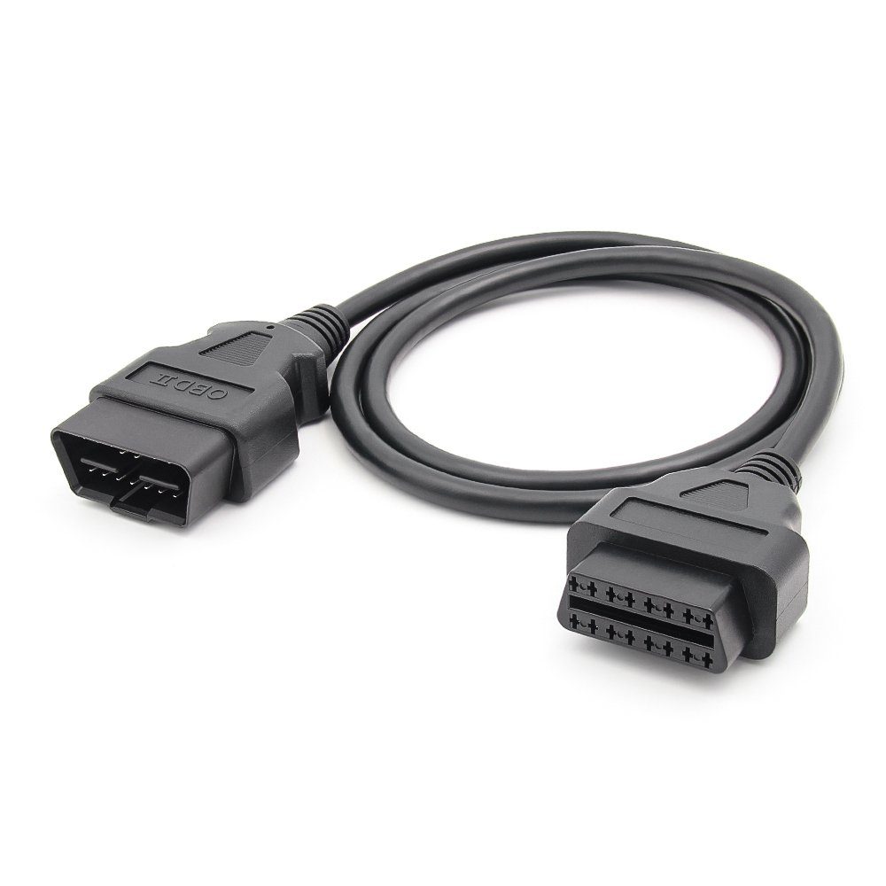 AN-DANNV OBD2-Diagnosegerät Verlängerung für Kfz Scanner 100cm 16Pin