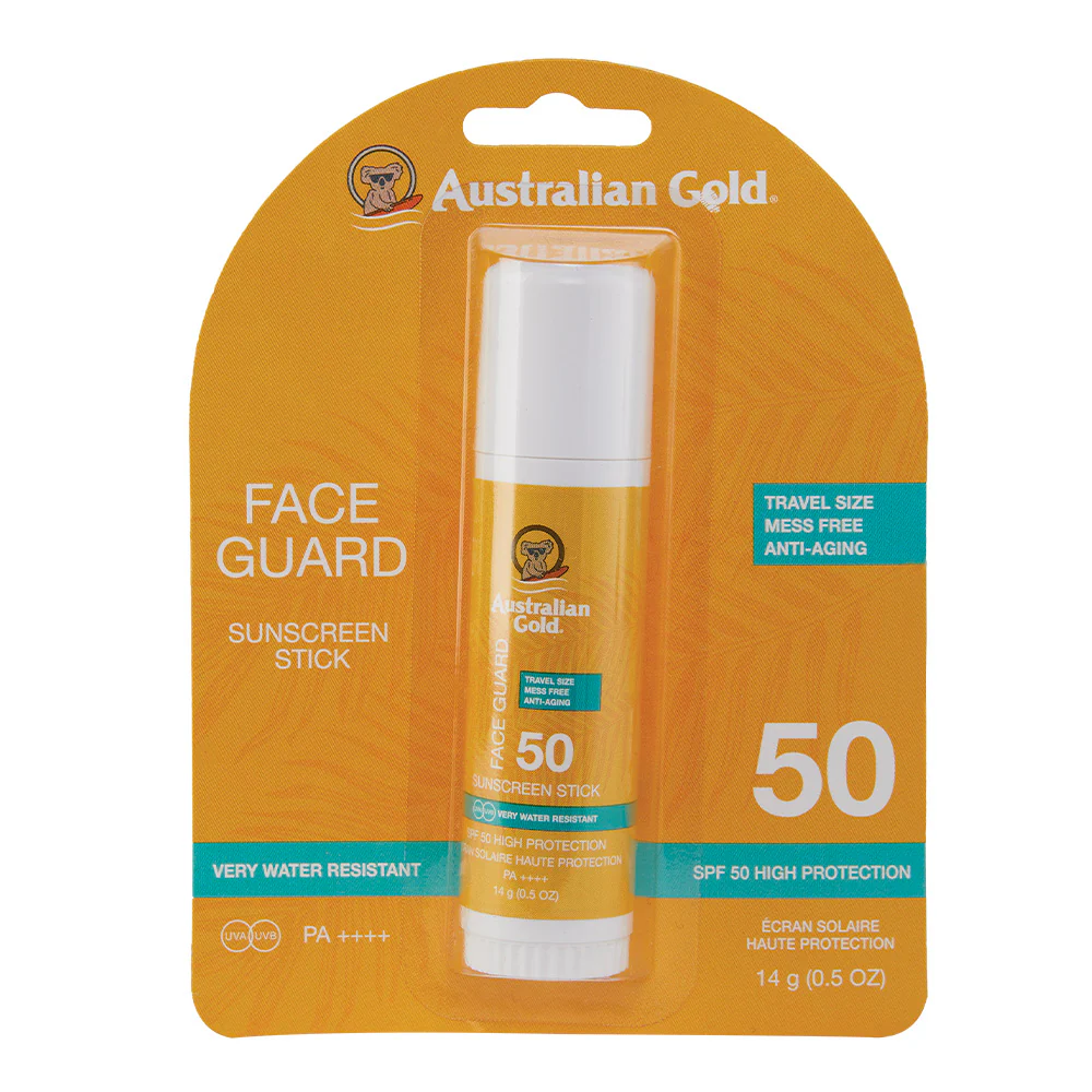 Barra protectora facial SPF50 - Barra protectora solar de alta protección, protector solar facial de alta protección.