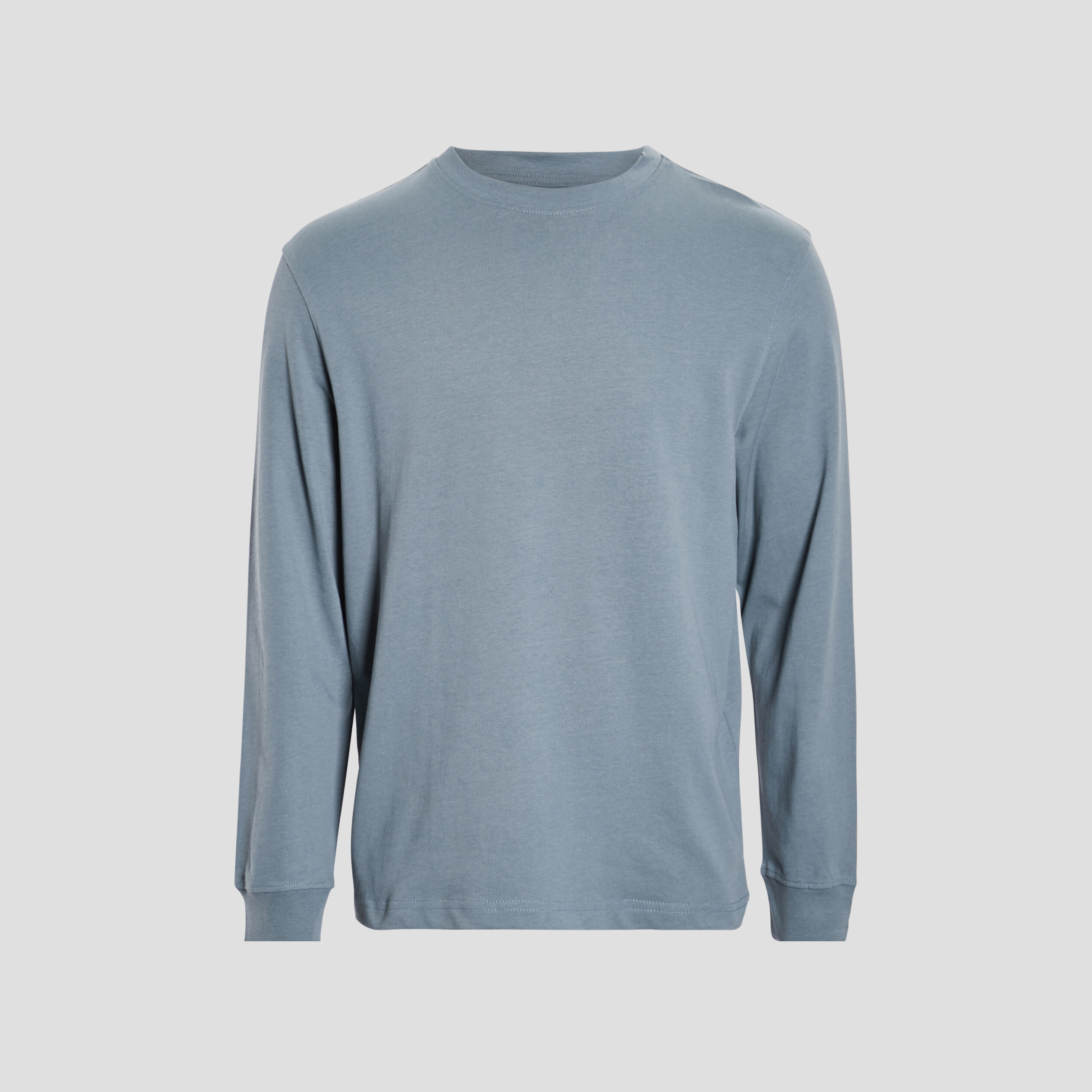 T-shirt manches longues vert clair homme | La Halle