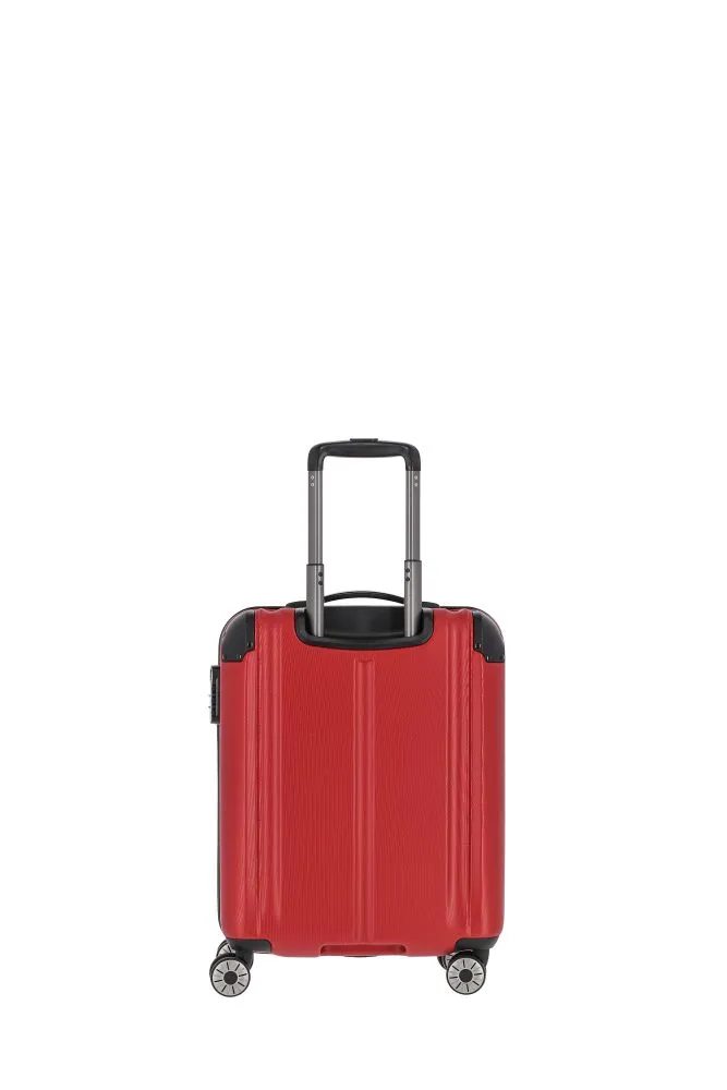 Travelite City Handgepäcktrolley mit 4 Rollen S 55cm 40 Liter - Rot