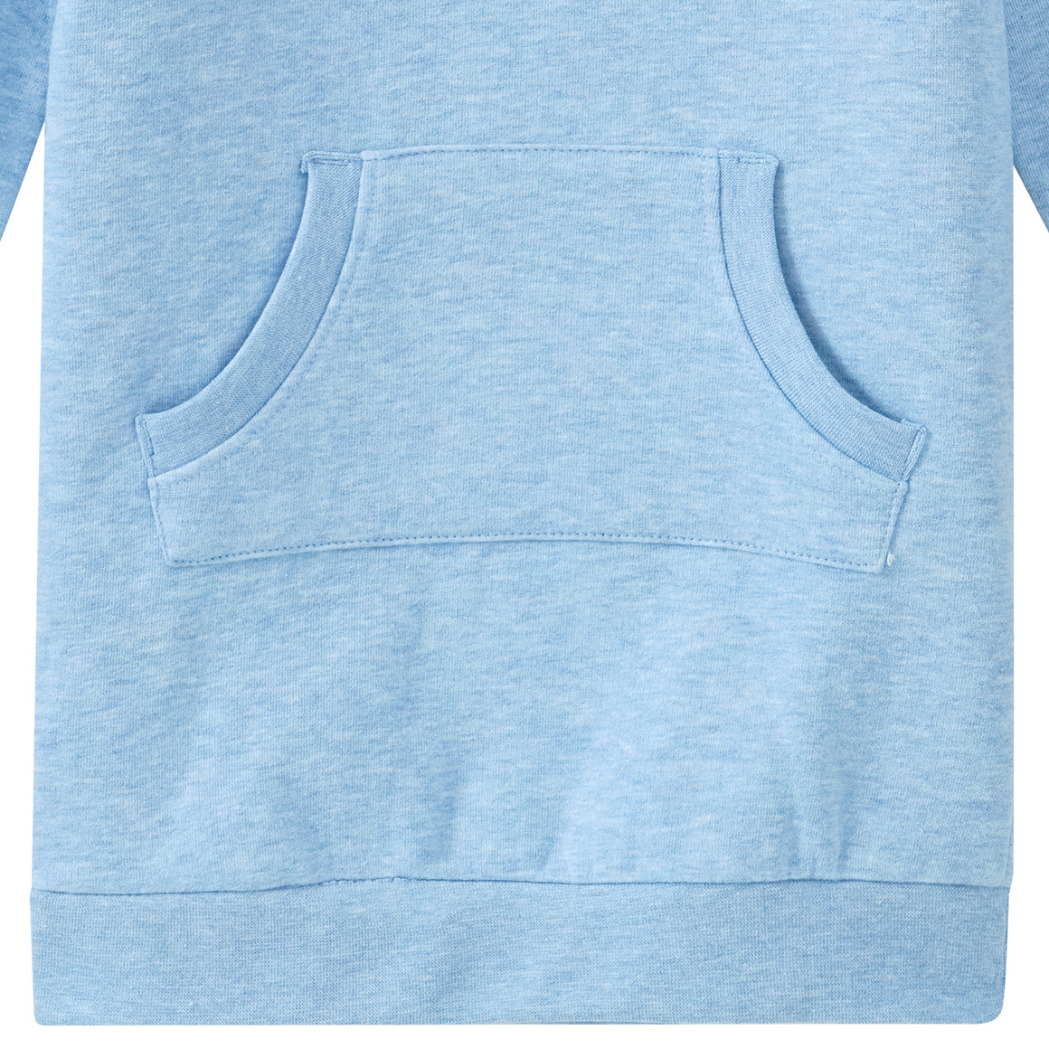 Mädchen Sweatkleid mit Hunde-Applikation