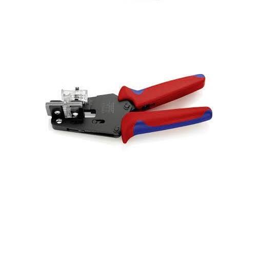 Knipex Abisolierzange 12 12 12 Spezial-Werkzeugstahl Schwarz
