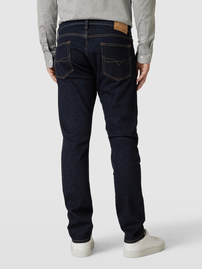 Slim Fit Jeans mit Label-Details Modell 'SSULLIVAN' in jeans