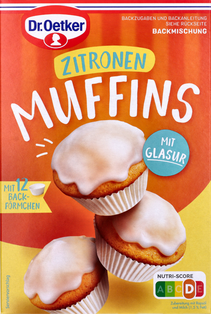 Dr. Oetker Zitronen Muffins