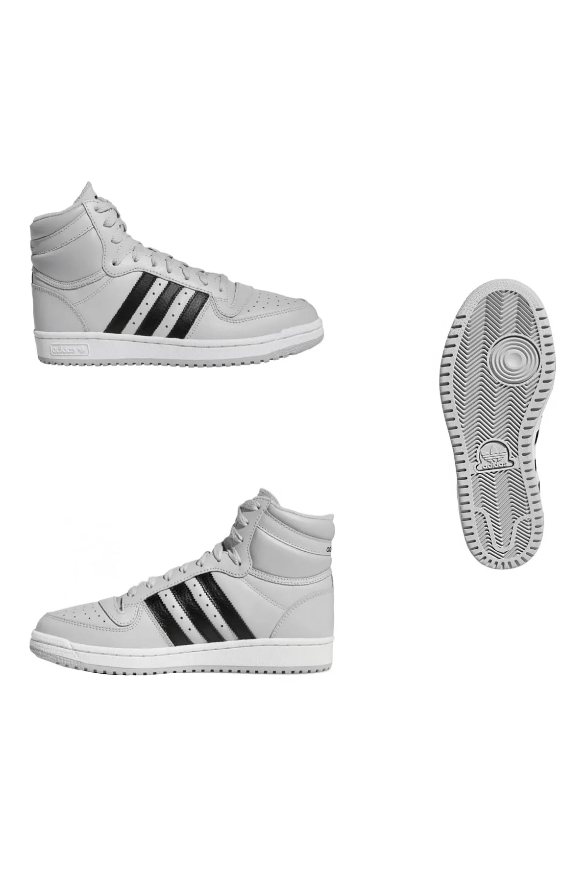 adidas  Sneaker - Grau - Flacher Absatz