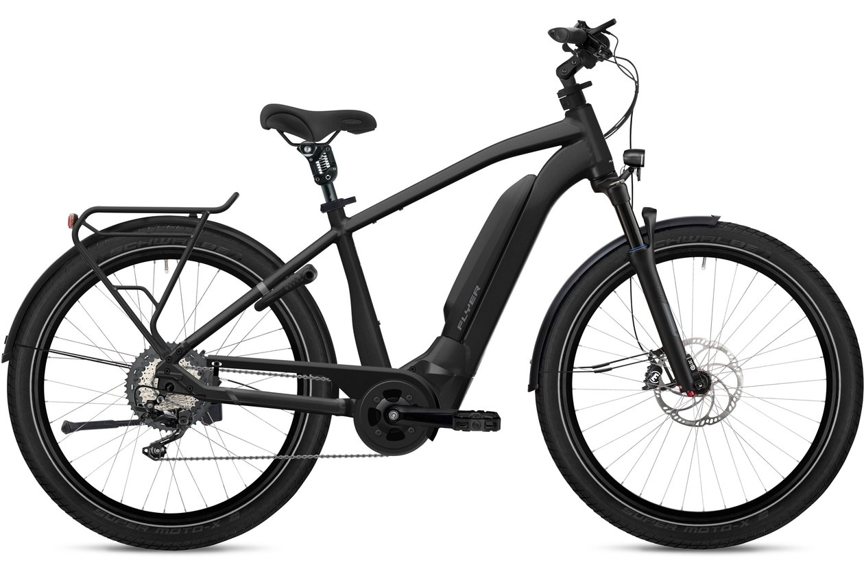 Flyer Upstreet3 7.10 - 750 Wh - 2023 - 27,5 Zoll - Diamant