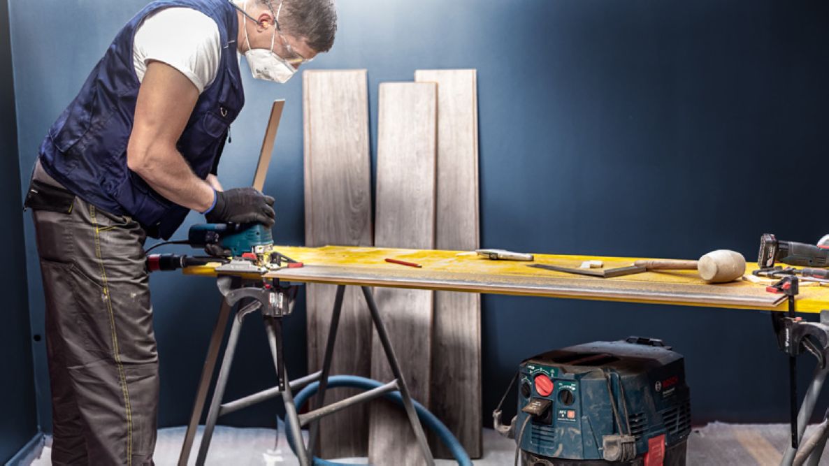 Bosch Blå tillbehör 2608901707 EXPERT Laminate Clean T128BHM sticksågblad 2-delat.