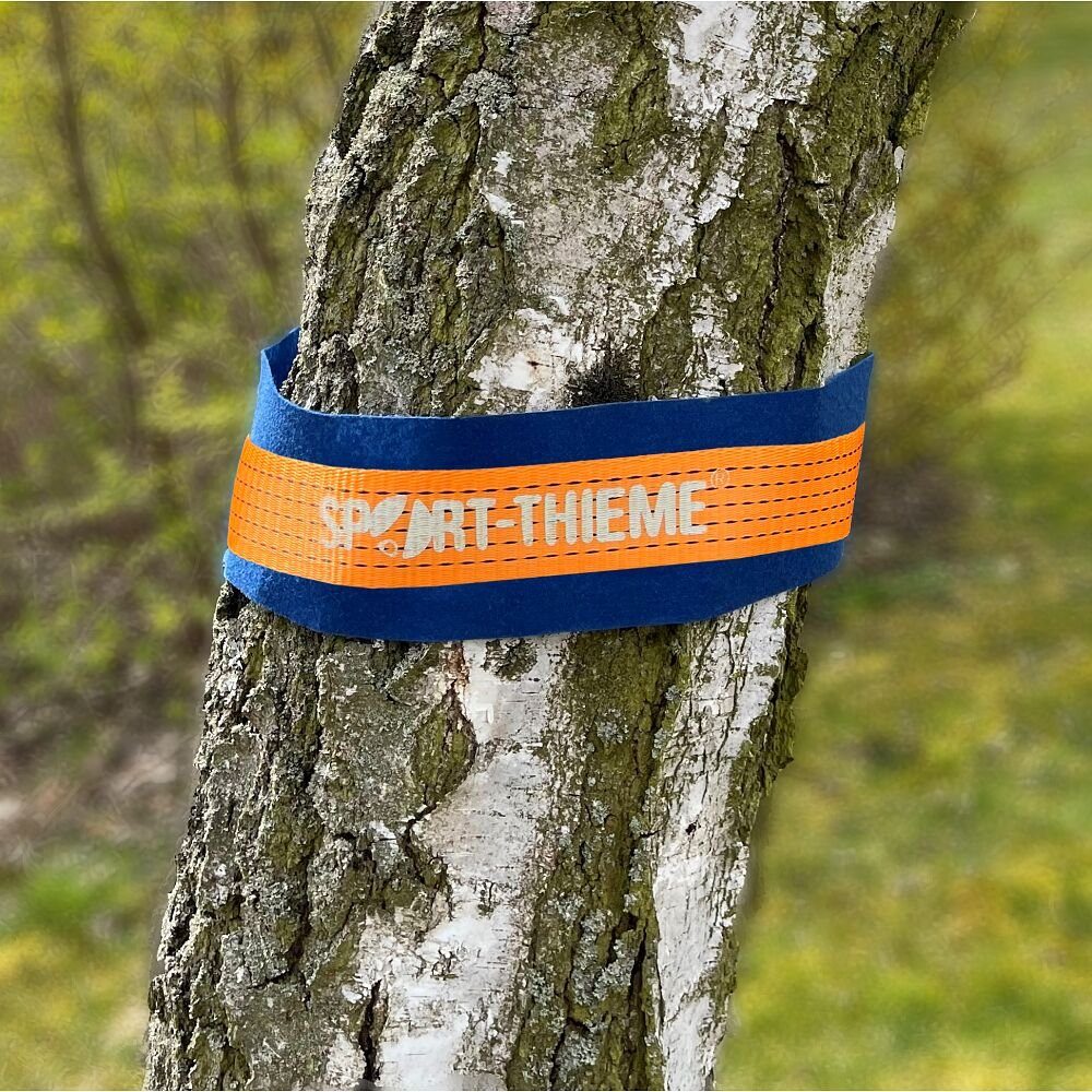 Sport-Thieme Slackline Slackline-Set, Komplett-Set mit Baumschonern und Beutel