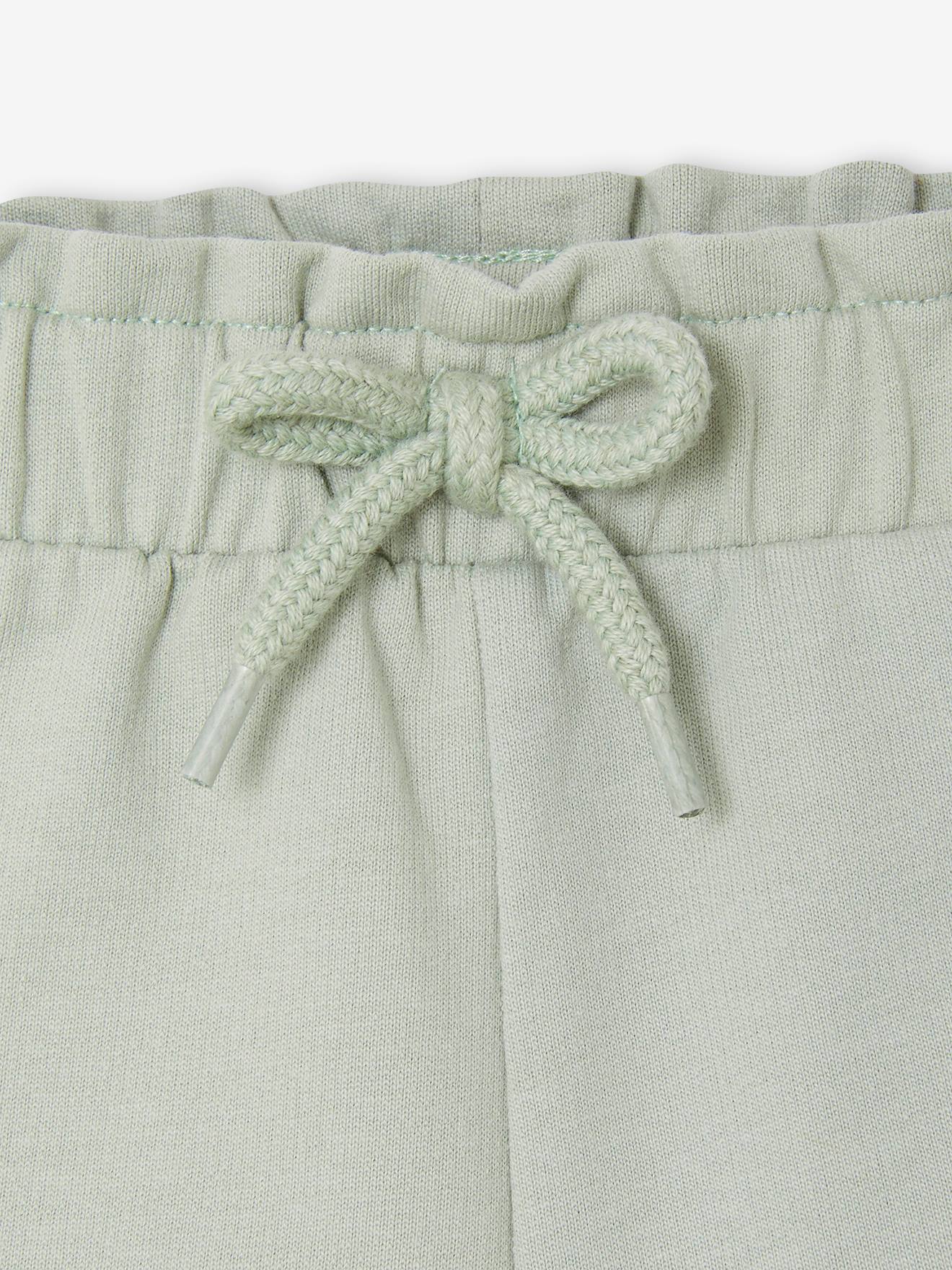 Vertbaudet Baby Sweat-Shorts mit Paperbag-Bund Oeko-Tex - fuchsia