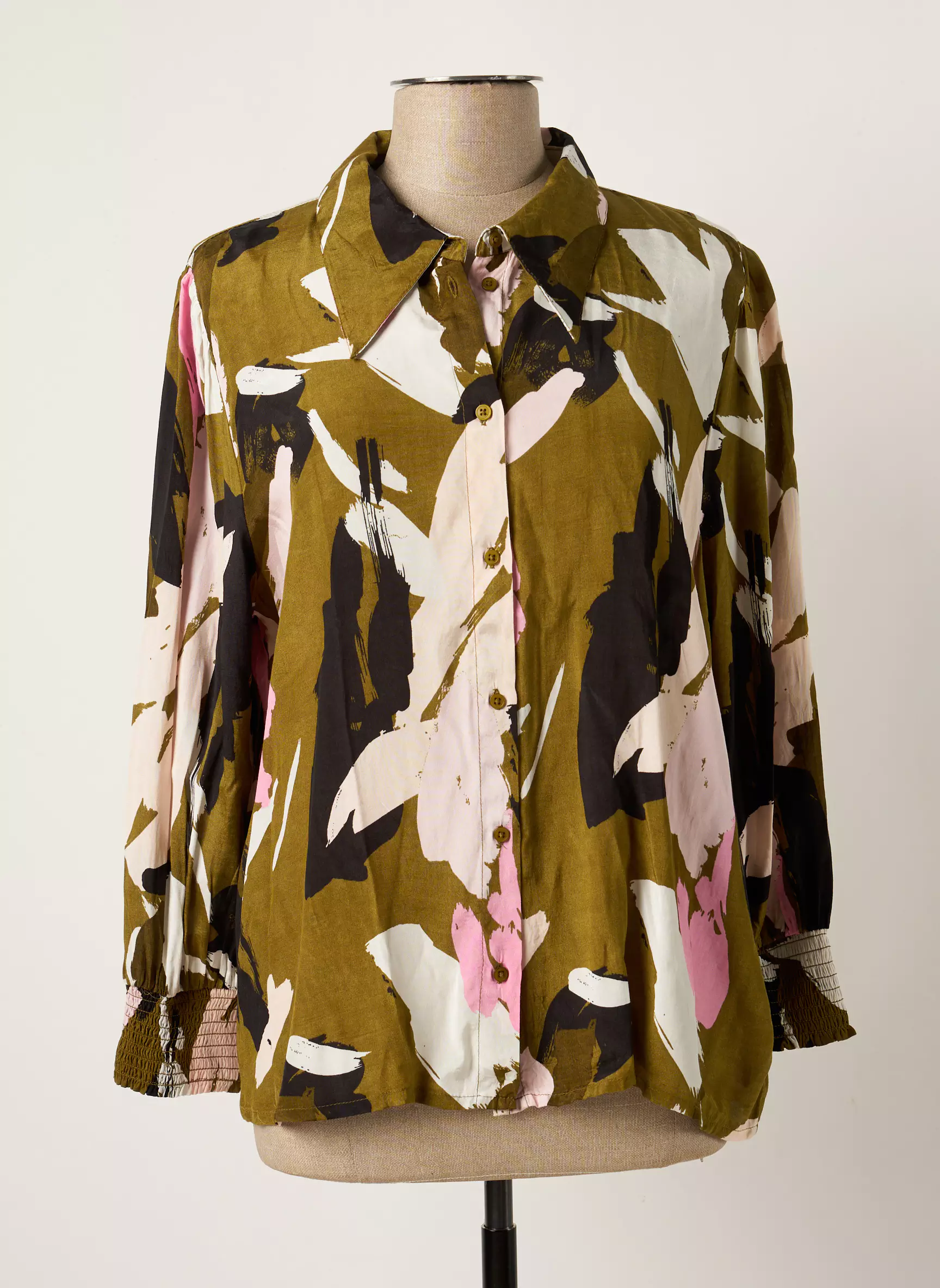Kaffe Chemisiers Femme couleur vert