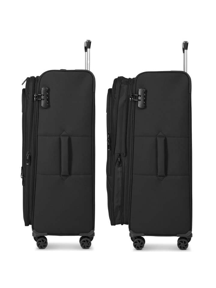 Franky Melbourne 3.0 4-Rollen Trolley 79 cm mit Dehnfalte in black2 günstig kaufen onesize