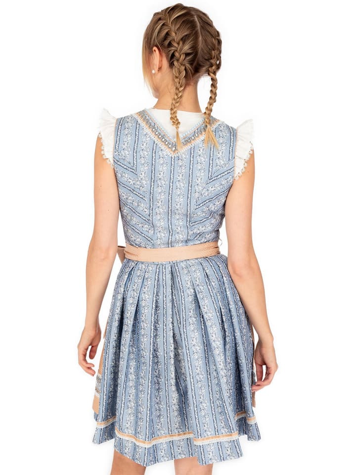 KRÜGER Mini Dirndl EIKE in hellblau günstig kaufen