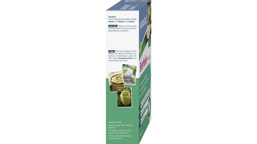 sanotact Bierhefe Flocken 100 g