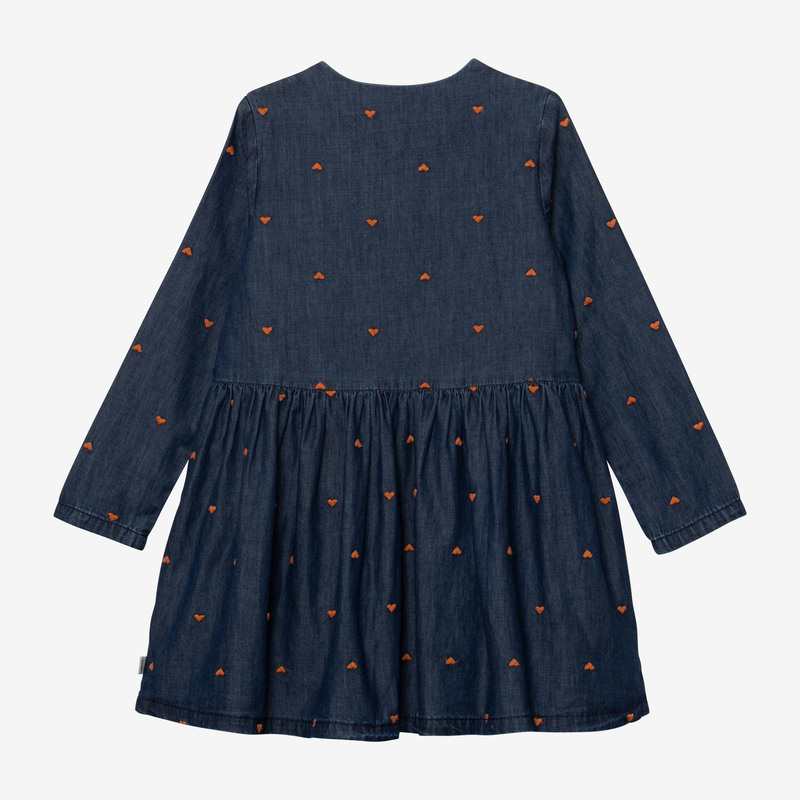 Robe fille denim brodé Catimini