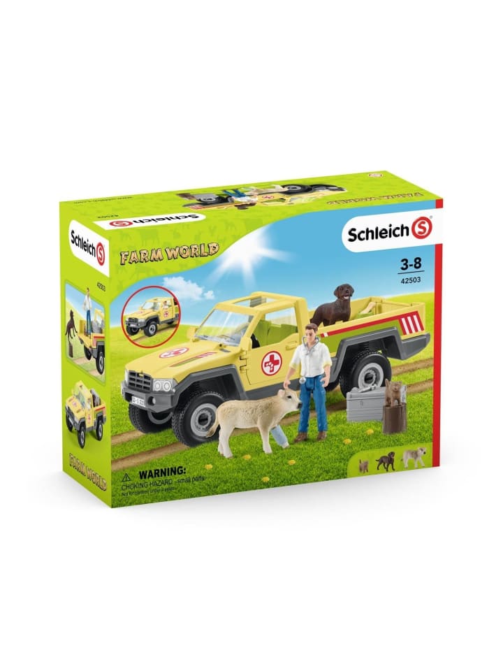 Schleich Farm World Tierarztbesuch auf dem Bauernhof in Mehrfarbig ab 3 Jahre günstig kaufen onesize