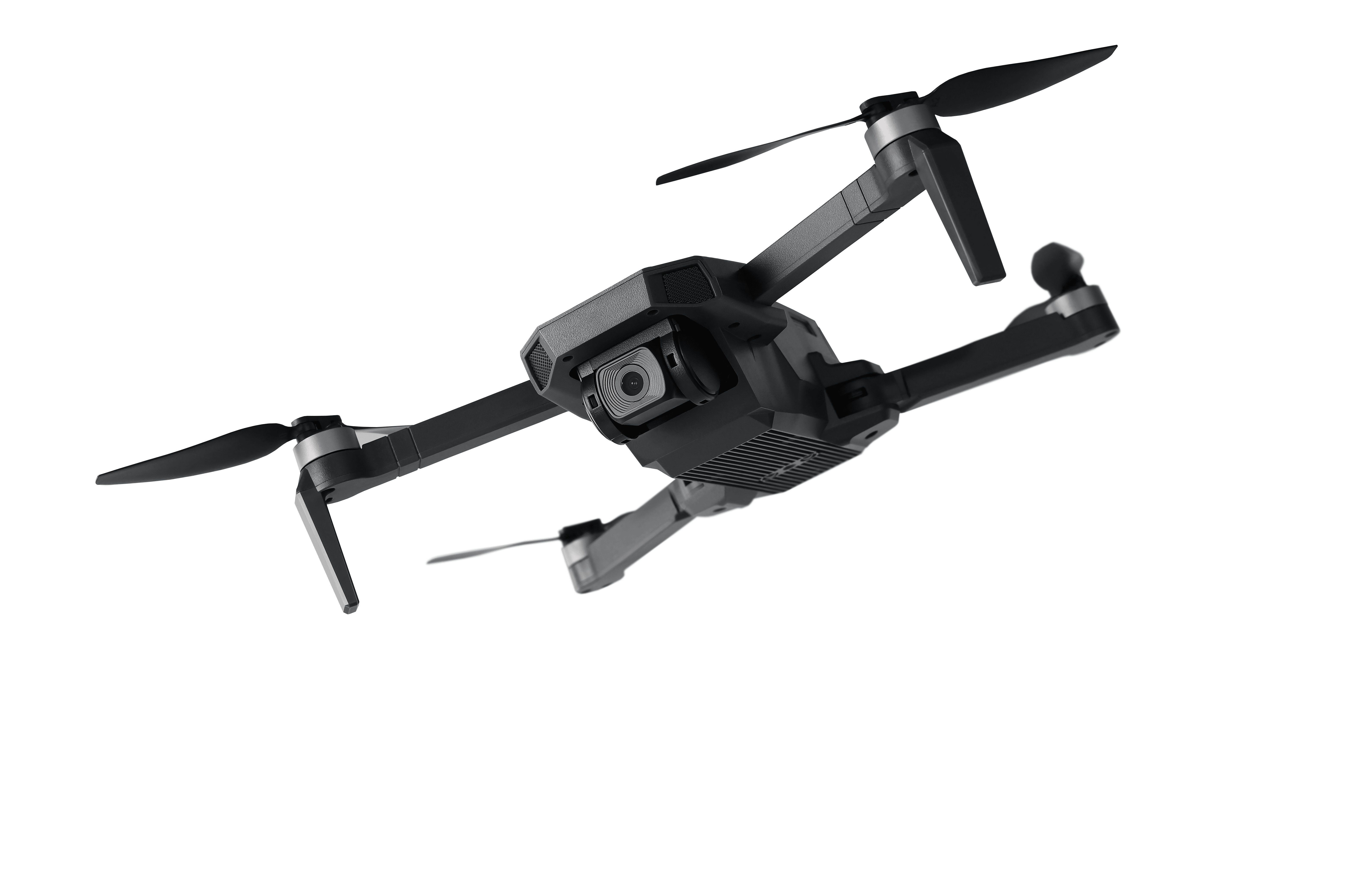 Overmax X-BEE 9.5 FOLD Drohne (3840 x 2160, 4K 16 FPS, 2,5K 25 FPS, 4K Kamera, FPV WiFi Live, Klasse C0, GPS, Reichweite 600m, LEDs)