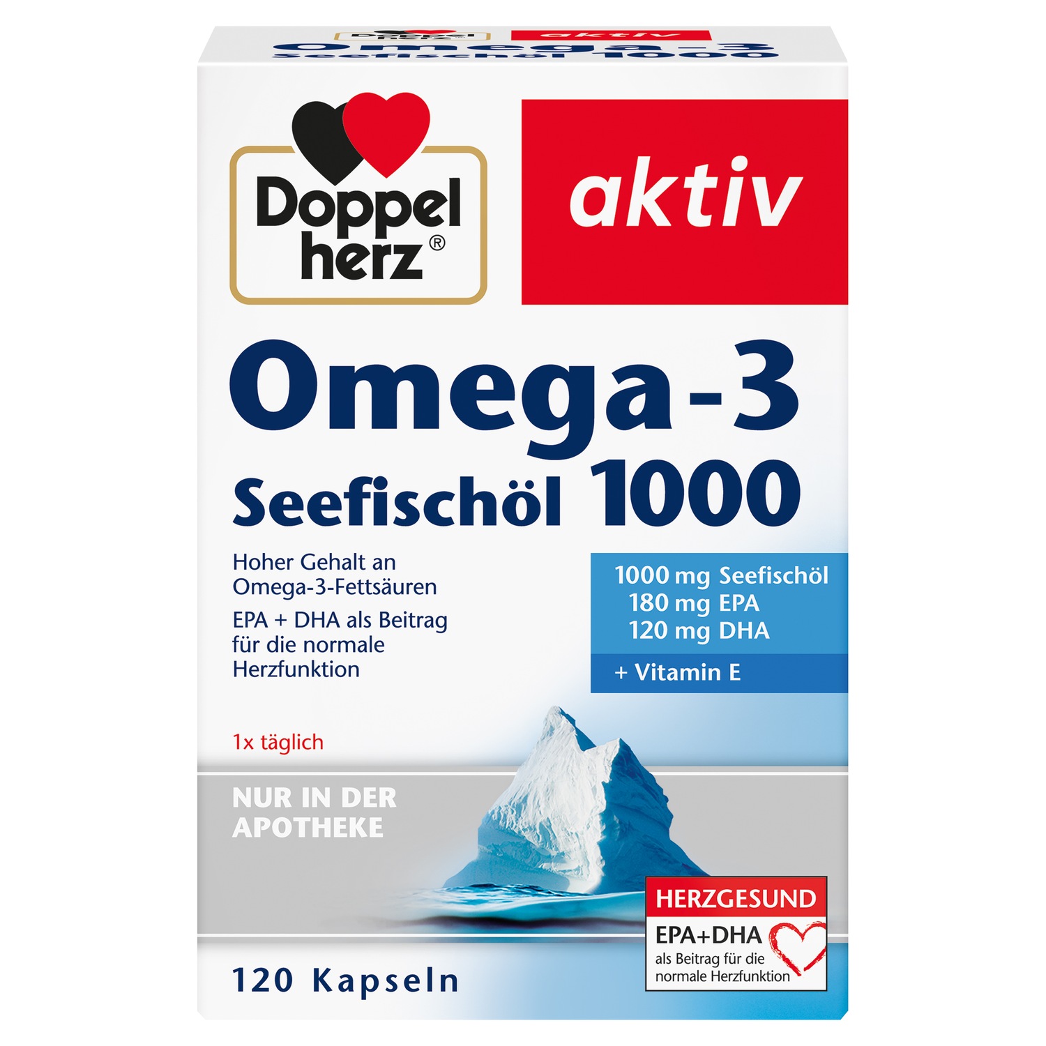 Omega-3 Seefischöl 1000 Kapseln